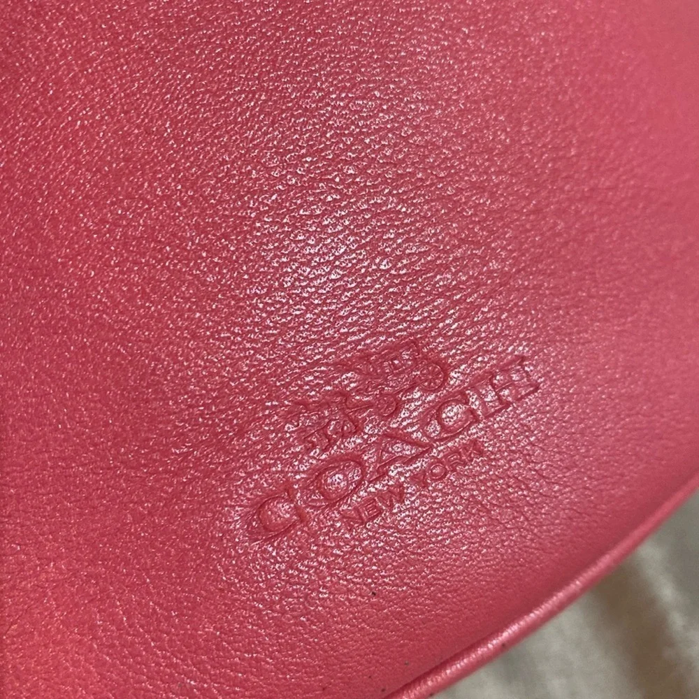 COACH Bleecker Sport Mini Duffle Crossbody Shoulder Bag Loganberry 32281